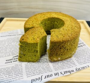 抹茶シフォンケーキ